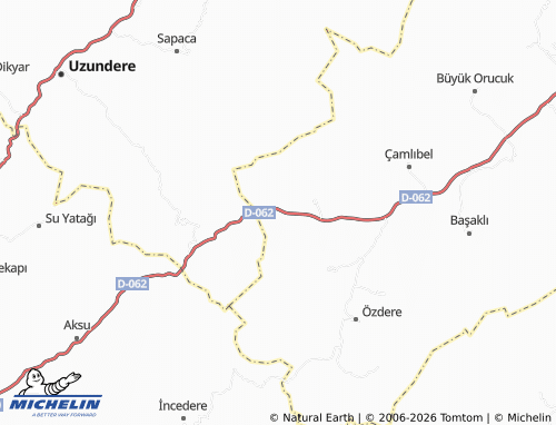 Mappa MICHELIN Başbağlar - ViaMichelin