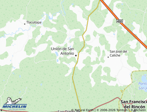 Mapa MICHELIN El Cerrito - ViaMichelin