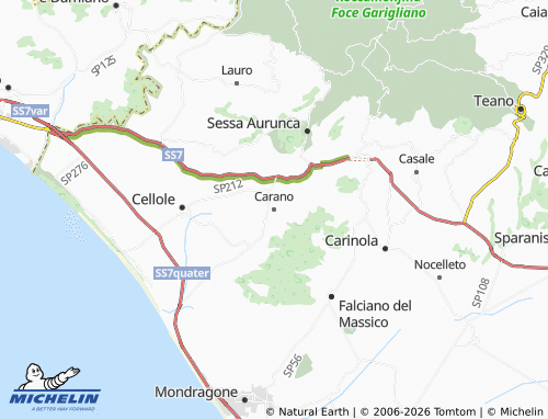 Carte MICHELIN Carano - ViaMichelin