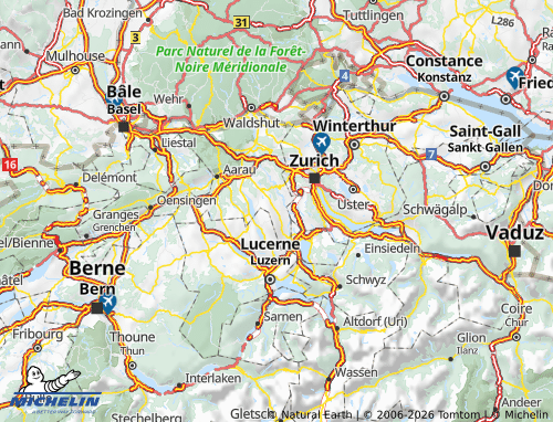 Mapa MICHELIN Muri - ViaMichelin