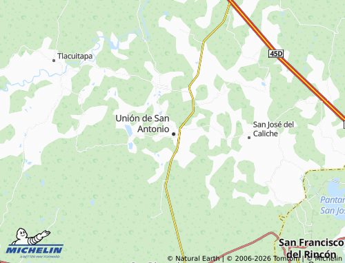 Mapa MICHELIN Moderna - ViaMichelin