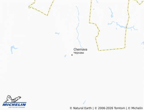 MICHELIN-Landkarte Chernava - ViaMichelin