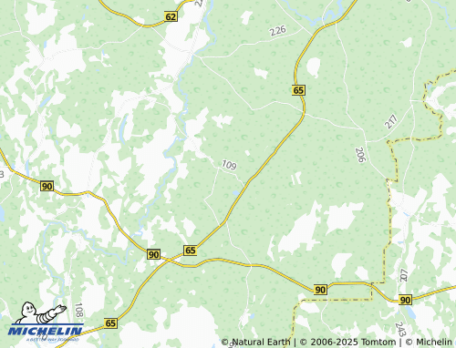 MICHELIN Mõtsavaara map - ViaMichelin