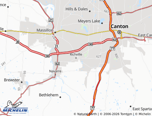 Mappa MICHELIN Richville - ViaMichelin