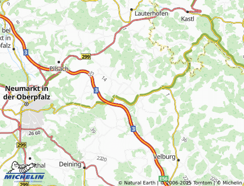 MICHELIN Habertshofen map - ViaMichelin