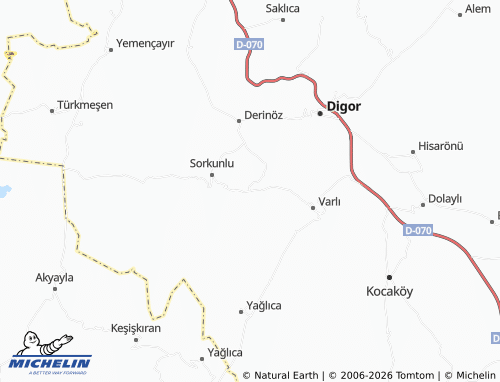 Mappa MICHELIN Celalköy - ViaMichelin