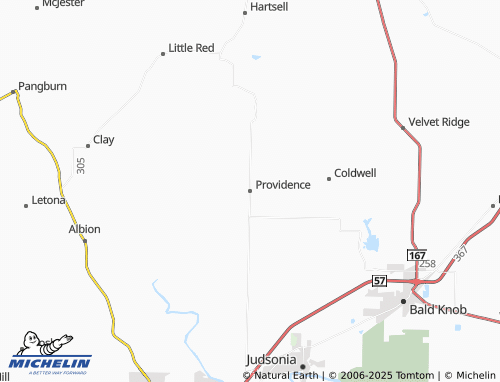 MICHELIN-Landkarte Providence - ViaMichelin