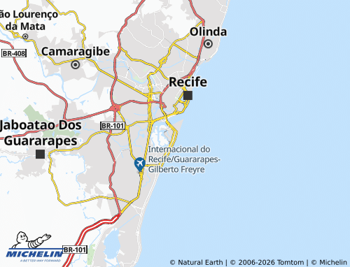 MICHELIN Pina map - ViaMichelin