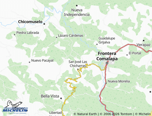 Mapa MICHELIN Las Chicharras - ViaMichelin