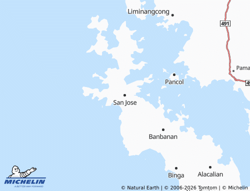 Mappa MICHELIN San Jose - ViaMichelin