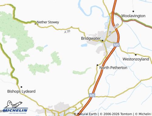 Mappa MICHELIN Goathurst - ViaMichelin