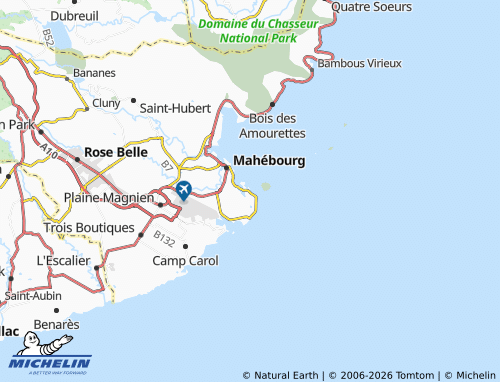 MICHELIN Jerome Point map - ViaMichelin