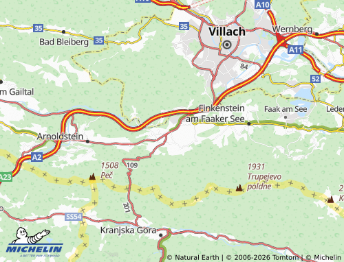 Mapa MICHELIN Hart - ViaMichelin