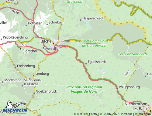 Carte MICHELIN Stockbronn - ViaMichelin