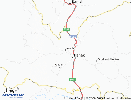 MICHELIN Avcılar map - ViaMichelin
