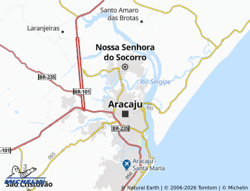 Mapa MICHELIN Cidade Nova - ViaMichelin