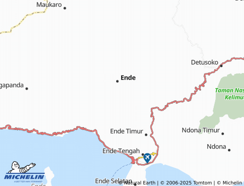 MICHELIN Worhopapa map - ViaMichelin