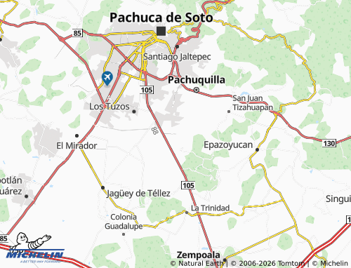 Mappa MICHELIN Santa María La Calera - ViaMichelin