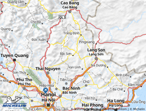 MICHELIN-Landkarte Bắc Sơn - ViaMichelin