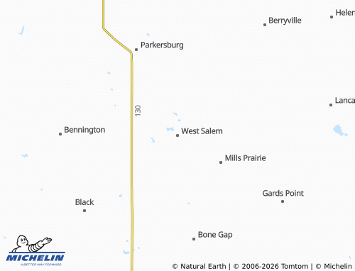 Mappa MICHELIN West Salem - ViaMichelin
