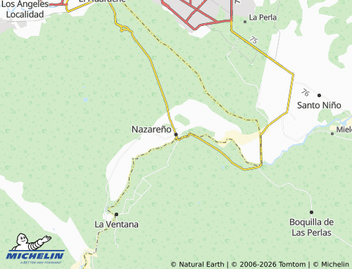 Mapa MICHELIN Nazareño - ViaMichelin