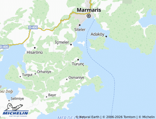Mapa MICHELIN Turunç - ViaMichelin