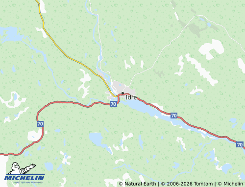 MICHELIN-Landkarte Idre - ViaMichelin