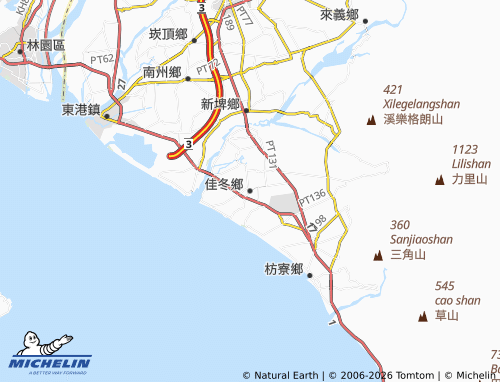 Mapa MICHELIN jia dong xiang - ViaMichelin