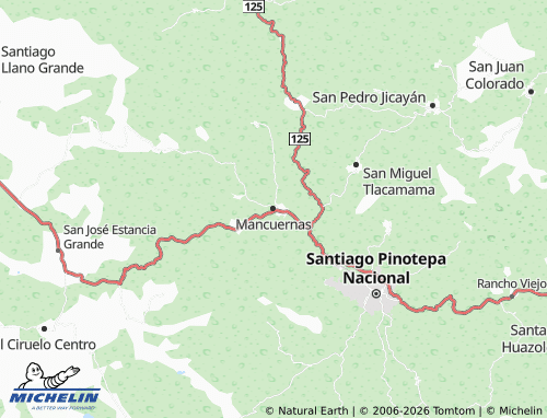 MICHELIN Mancuernas map - ViaMichelin