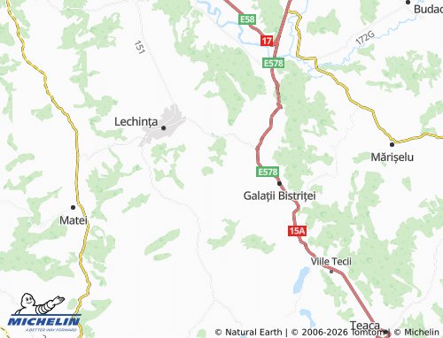 Mappa MICHELIN Tonciu - ViaMichelin