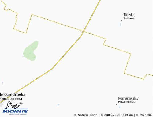 MICHELIN-Landkarte Novodmitriyevka - ViaMichelin