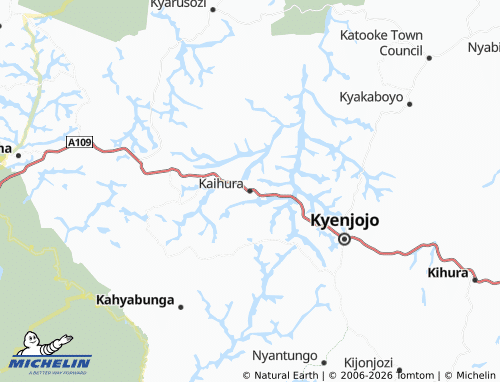 Carte MICHELIN Kaihura - ViaMichelin
