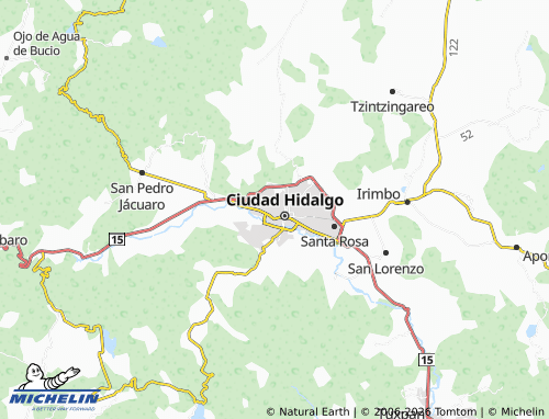 Mapa MICHELIN La Mangana - ViaMichelin