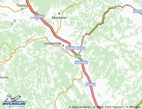 Mapa MICHELIN Borgo Baraglia - ViaMichelin