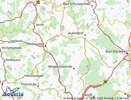 MICHELIN Blönried map - ViaMichelin