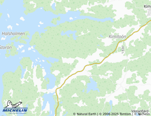 Mapa MICHELIN Nordanå - ViaMichelin