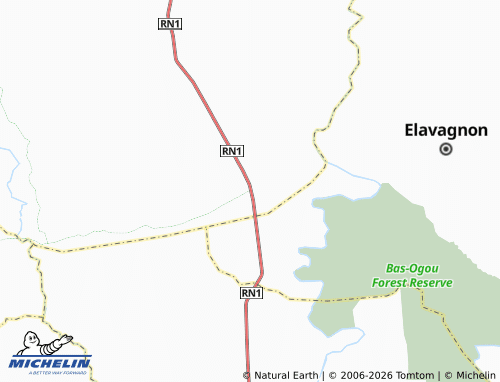 MICHELIN Nyamassila map - ViaMichelin