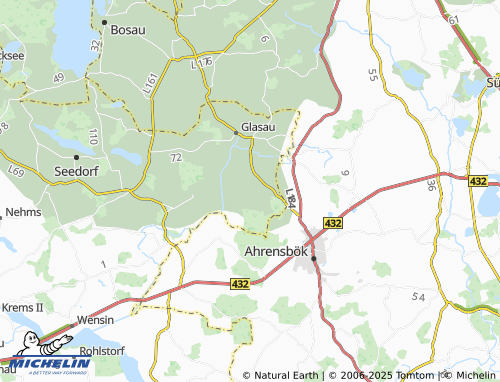Mapa MICHELIN Neuglasau - ViaMichelin