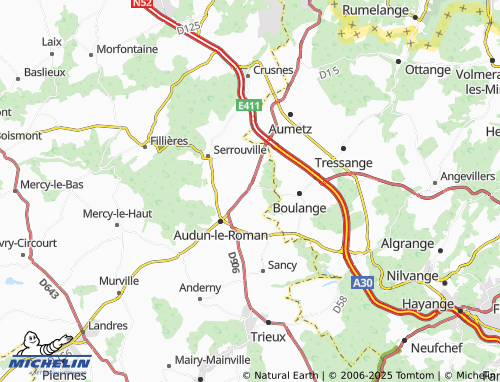 Mappa MICHELIN Beuvillers - ViaMichelin