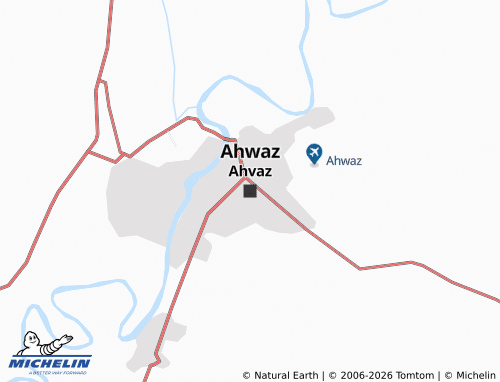 Mappa MICHELIN Ahvaz - ViaMichelin