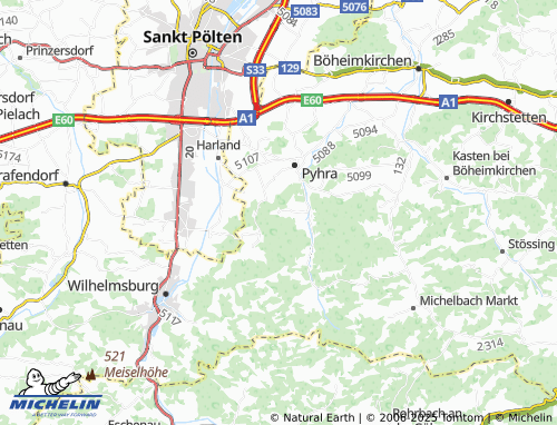 MICHELIN Atzling map - ViaMichelin