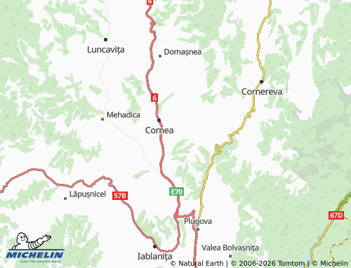 MICHELIN Macoviște map - ViaMichelin