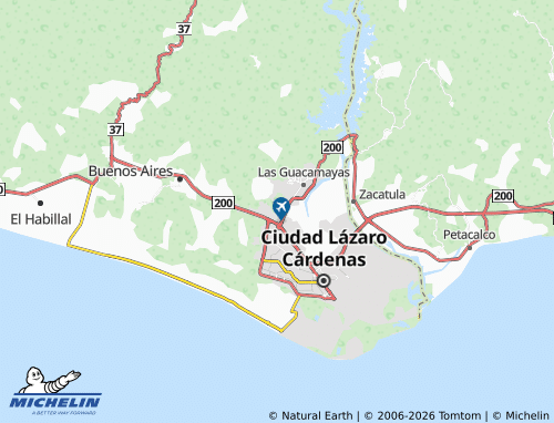 MICHELIN Flamingos map - ViaMichelin