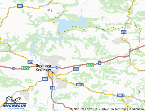 Mappa MICHELIN Krushevo - ViaMichelin