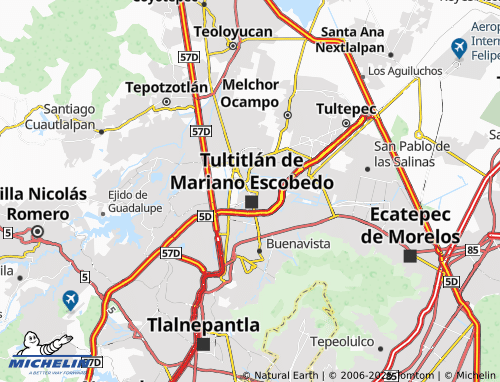 MICHELIN Nativitas map - ViaMichelin