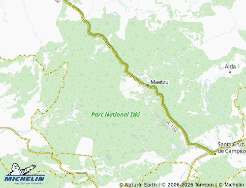 MICHELIN Apellániz map - ViaMichelin