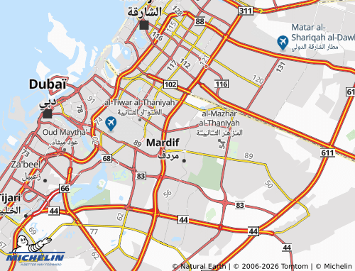 Mapa MICHELIN Muhaysinah al-'Oula - ViaMichelin