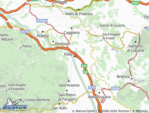 Mappa MICHELIN Polla - ViaMichelin