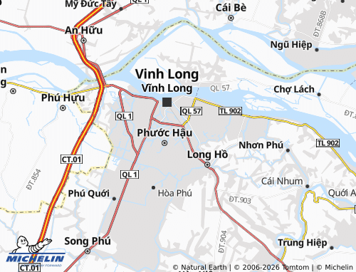 Mappa MICHELIN Long Phước - ViaMichelin