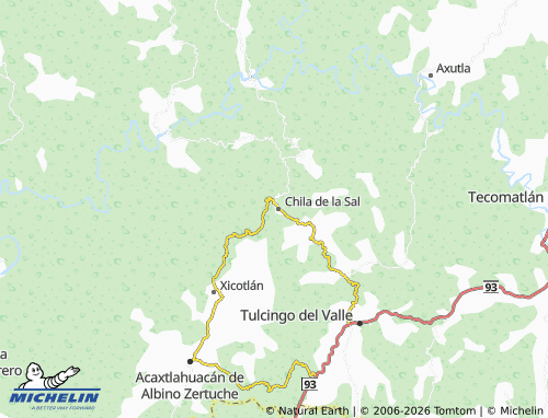 MICHELIN San José map - ViaMichelin